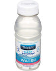 ThickIt Clear Advantage Thickened Water  Nectar Consistency 8 oz Bottle Pack of 24