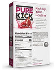 Pure Kick Energy Singles To Go Drink Mix Black Cherry Pomegranate 6 Boxes 6 Packets Per Box 36 Single Servings