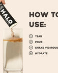 HALO Hydrating Iced Latte – 6 Sticks