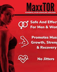 MaxxTOR® Muscle Amplifier | Phosphatidic Acid | Vitamin E | L-Leucine | Gain Lean Body Mass | Optimize Protein Synthesis | Increase Power Output | 126 Capsules