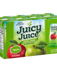 Juicy Juice Apple Juice Single Serve Slim 54 Fluid Ounce 8 Per Pack  4 Packs Per Case