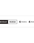 RXBAR Minis Protein Bars, Gluten Free Snacks, Breakfast Snacks, Variety Pack, 7.3oz Box (8 Bars)