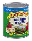 Tuttorosso Crushed Tomatoes with Basil No Salt Added