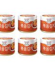 JONGGA Cabbage Fried Kimchi Can 564oz160g  Canned Kimchi  Korean Spicy Food 6