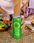 IZZE Sparkling Juice 4 Flavor Variety Pack  No Added Sugars and Preservatives  90 Calories Per Can  Ready Set Gourmet Donate a Meal Program  1 Pack 84oz 24ct 6 of Each Flavor