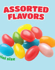 Jelly Beans Candy  Assorted Fruit Flavors Miniature Size Bulk Pack 5 Pounds