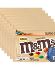 MMS Almond Milk Chocolate Candy Sharing Size 86 Ounce Pack of 8