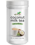 CAcafe Coconut Tea Coconut Infused Green Tea Creamy Drink Mix Make Iced or Hot Packed with Antioxidants Natural Energy and Stress Relief 1905oz