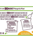 Master of Mixes BigBucket Margarita Mix Ready to Use 96 oz LowProfile Individually Boxed