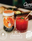 Camp Craft Cocktail Mix - Sangria - 16 oz Glass Jar Mixer for Cocktails - Serves 8