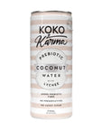 Koko  Karma Prebiotic Lychee Coconut Water 250 ml  845oz cans 12 Pack per case