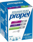 Propel Zero Calorie Nutrient Enhanced Water Beverage Mix 36 packets Pack of 2