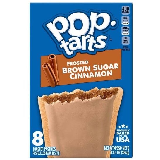 Pop Tarts Frosted Toaster Pastries Snickerdoodle Cookies  Creme Frosted Chocolate Fudge Brown Cinnamon Sugar and Smores 135 Ounce Pack of 5  with Two Make Your Day Lollipops