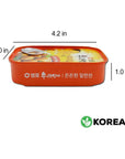 KOREAC_Korean Side Dish Set  Korean Canned Kimchi_Cabbage 564oz 160g 2pack  Quail Eggs In Soy Sauce 458oz130g  Sesame Leaves in Soy Sauce 247oz 70g _for camping fishing climbing