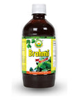 Basic Ayurveda Brahmi Bacopa monnieri Juice  1623 Fl Oz 480ml  Natural Ayurvedic Herbal Juice  for Memory Improvement  Brain Health