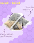 True Honey Lavender Lemonade Tea Bags  Tranquil Tea for Sleep Stress Relief and Calm  All Natural Organic Chamomile Herbal CaffeineFree Blended with Honey Crystals  24 Count