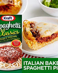 Kraft Spaghetti Classics Tangy Italian Easy Pasta Meal with Spaghetti, Spice Mix & Parmesan Cheese, 8 oz Box