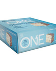 ONE Protein Bars, Birthday Cake, Gluten Free Protein Bars with 20g Protein and only 1g Sugar, Guilt-Free Snacking for High Protein Diets, 2.12 Oz, 12 Count