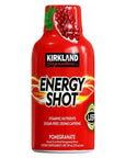 Kirkland Signature Energy Shot 48 Bottles 24 Berry  24 Pomegranate 2 Fl OZ Shots