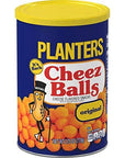 Planters Cheez Balls Cheese Flavored Snacks Original 275 OZ Pack  2