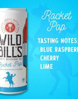 Wild Bill's Rocket Pop Soda Classic Craft Soda Pop Soft Drinks - 12 Oz 12 Pack