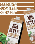 Vita Coco Barista Milk  Plant Based Dairy Free Milk Alternative  Gluten Free Soy Free and Unsweetened  Perfect Add to Coffee Matcha Pink Drinks  338 Fl Oz Pack of 6