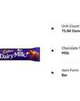 Cadbury Dairy Milk Chocolate 48 x 45g Bars Bulk Buy