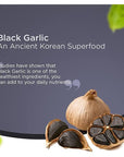 Multiclove Black garlic 425 grams 15 OZ Whole Bulbs Ready to eat by Aaswad Impex