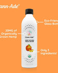 CannAde Organic Adaptogenic Water 6Pack Positively Peach