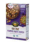 Natures Path Organic Cereal Flax Plus Pumpkin Raisin Crunch 12 Oz Box Pack of 4