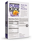 Pure Kick Energy Singles To Go Drink Mix Mango Acai 3 Boxes with 6 Packets Each 18 Total Servings