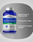 Piping Rock Glucosamine HCL | 1500mg | 120 Caplets | Mega Strength | Non-GMO, Gluten Free Supplement