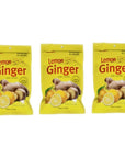 Songwha Lemon Ginger Hard Candies 35 Ounce Pack of 3