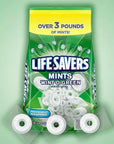 LifeSavers Wint O Green Breath Mints Bulk Hard Candy Candies 5395 oz 33 lbs