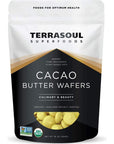 Terrasoul Superfoods Organic Cacao Butter Wafers - 1 Lb