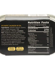 Baltic Gold Atlantic Salmon Fillets In Oil  423 oz 120g Salmon in Oil 3 Pack 3 Pack