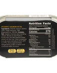 Baltic Gold Atlantic Salmon Fillets In Oil  423 oz 120g Salmon in Oil 6 Pack 6 Pack