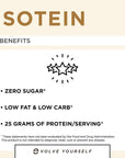 selfevolve's Isotein Isolate Protein Powder - Post Workout Recovery Protein Powder - 25g Whey Isolate Protein, 0g Added Sugar, 1g Fat (Fruity Cereal, 2lb)