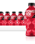 POWERADE Sports Drink Fruit Punch - 20 Ounce (Pack of 24)