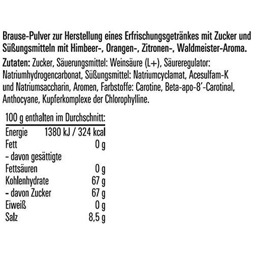 Frigeo AhojBrause BrausePulver 10er Pack