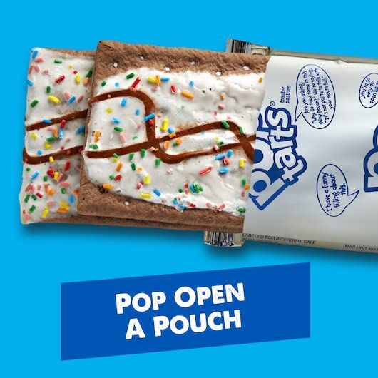 Pop Tarts Frosted Toaster Pastries Ultimate Variety Pack  10 Pack  8 Pastries Per Box 80 Total  In Mighty Merchandise box