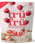 Tru Fru Natures Strawberries HyperDried Fresh in Creme 16oz