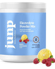 JUNP Hydration Electrolyte Powder, Electrolytes Drink Mix, Hydration Mix, Sugar Free, Gluten Free, 0 Calories, 0 Carbs, Keto Friendly, NON - GMO Kosher, 90 Servings. (Lemonade)