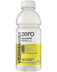 Vitamin Water Zero Lemonade  Squeezed 20oz Bottle Pack of 6 Total of 120 Oz