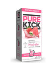 Pure Kick Pitcher Variety Pack Strawberry Watermelon  Concord Grape 6 Count 3 of each Variety Pack