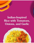 BENS ORIGINAL Ready Rice Tikka Masala Flavored Rice Easy Dinner Side 85 oz Pouch Pack of 12