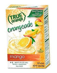 True Lemon Assorted Beverage Pack 5boxes 10ct each with 5 FREE BONUS Sticks of Lemonade True Lemon Original True Peach Lemonade True Black Cherry Limeade True Mango Orange and True Raspberry Assorted True Lemonade Drink Mixes