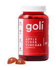 Goli Apple Cider Vinegar Gummy Vitamins - 60 Count - Vitamin B12, Gelatin-Free, Gluten-Free, Vegan & Non-GMO