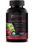 Organic Beet Root Powder 1350mg with Black Pepper