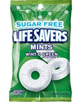 Life Savers Wint O Green Sugar Free Mints Pack of 2  55 Ounce